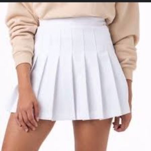 Forever 21 mini skirt, tennis skirt.